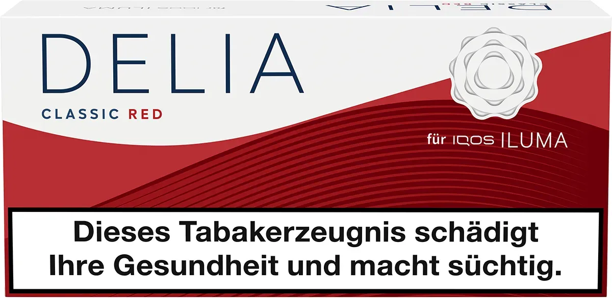IQOS Delia Red Bundle Vorderseite