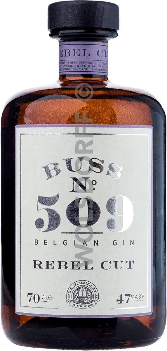 Buss Rebel Cut Flasche Vorderseite