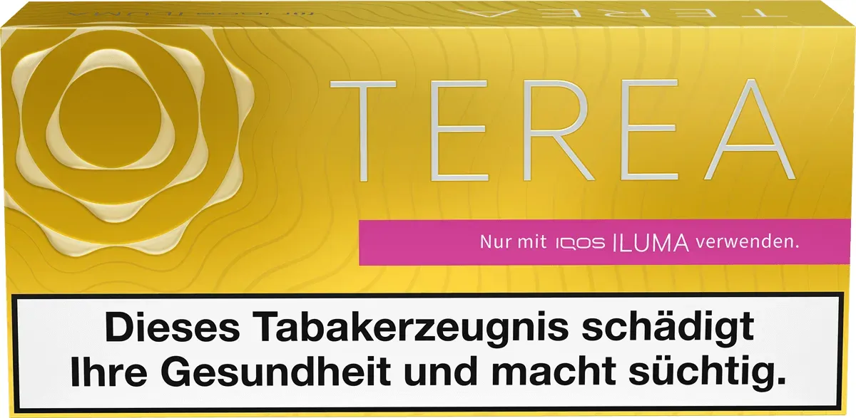 IQOS Terea Yellow Gebinde Vorderseite