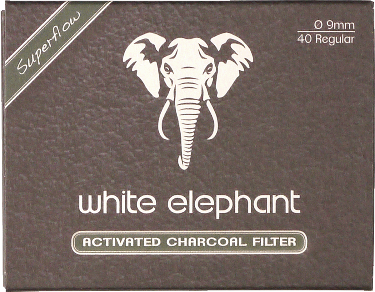 White Elephant Aktivkohlefilter - Kiste vorne