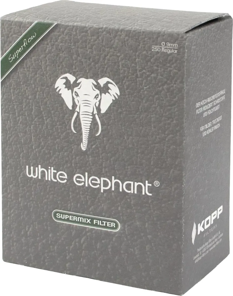 White Elephant Supermix Filter stehend