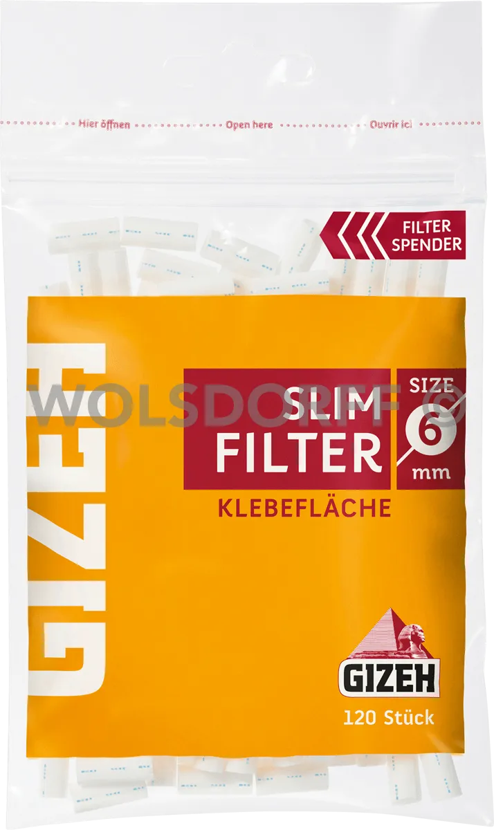 Slim Filter Einzelverpackung
