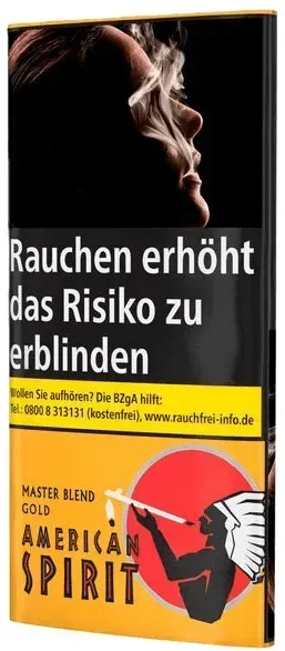 American Spirit Masterblend Gold Pouch Vorderseite