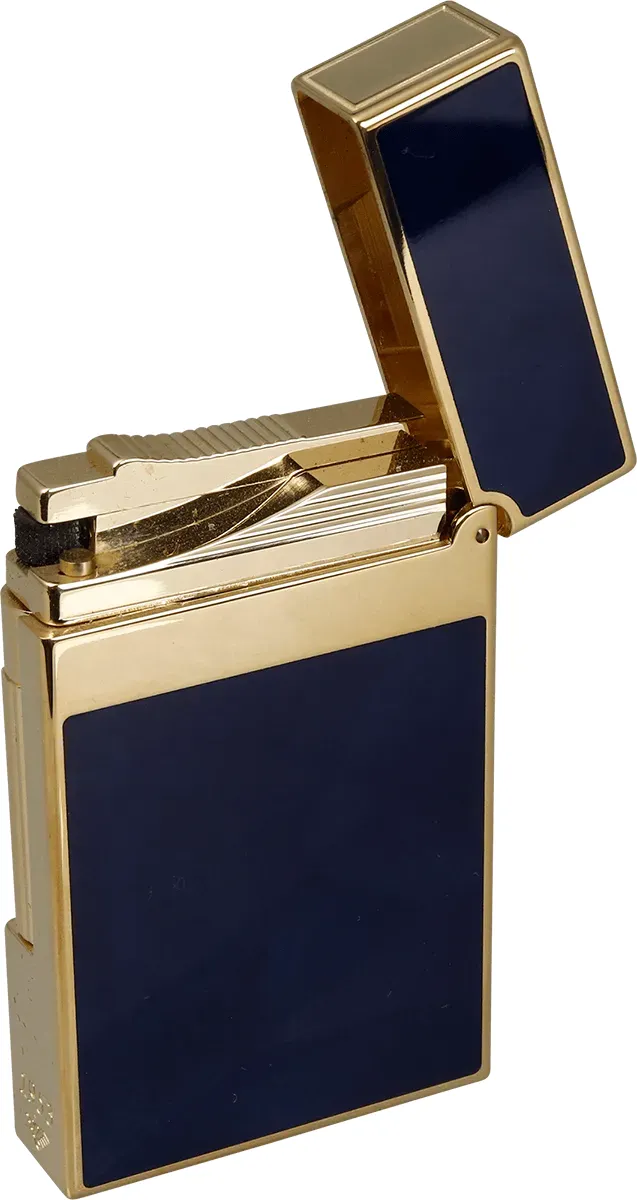 S.T. Dupont L2 dark blue offen