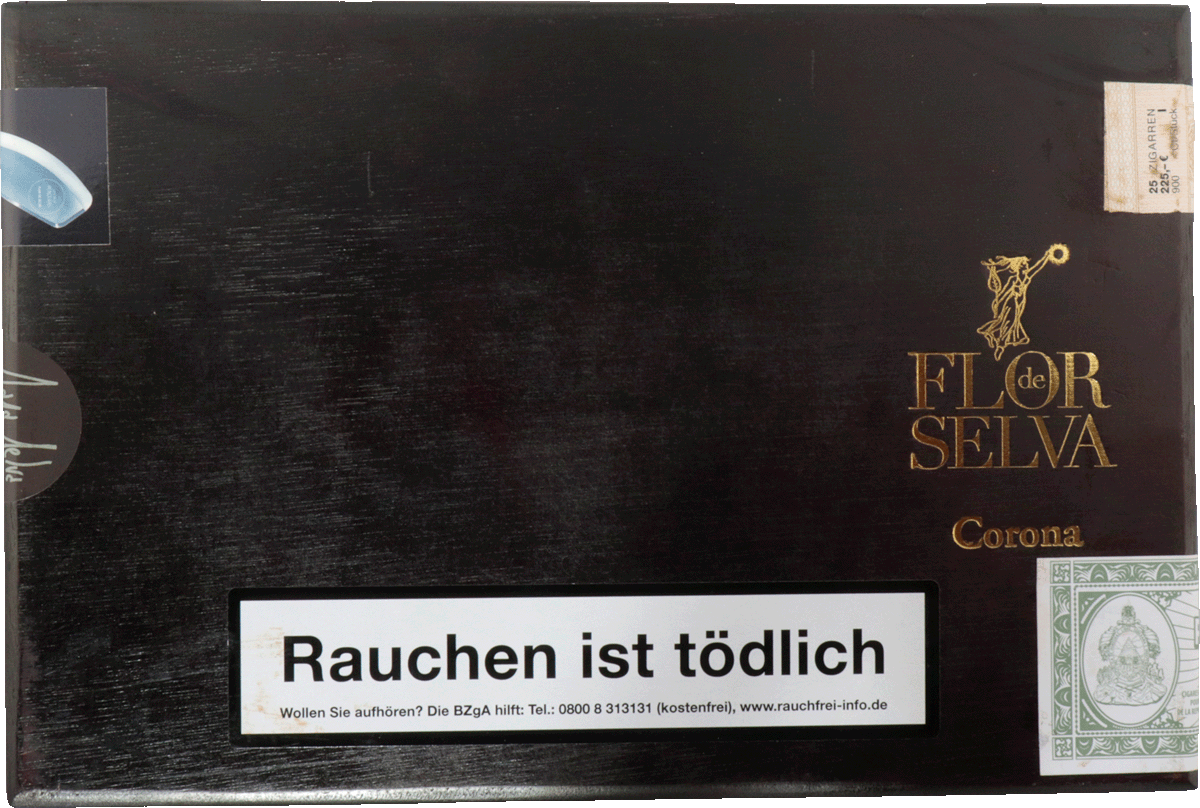 Flor de Selva Corona - Kiste vorne geschlossen