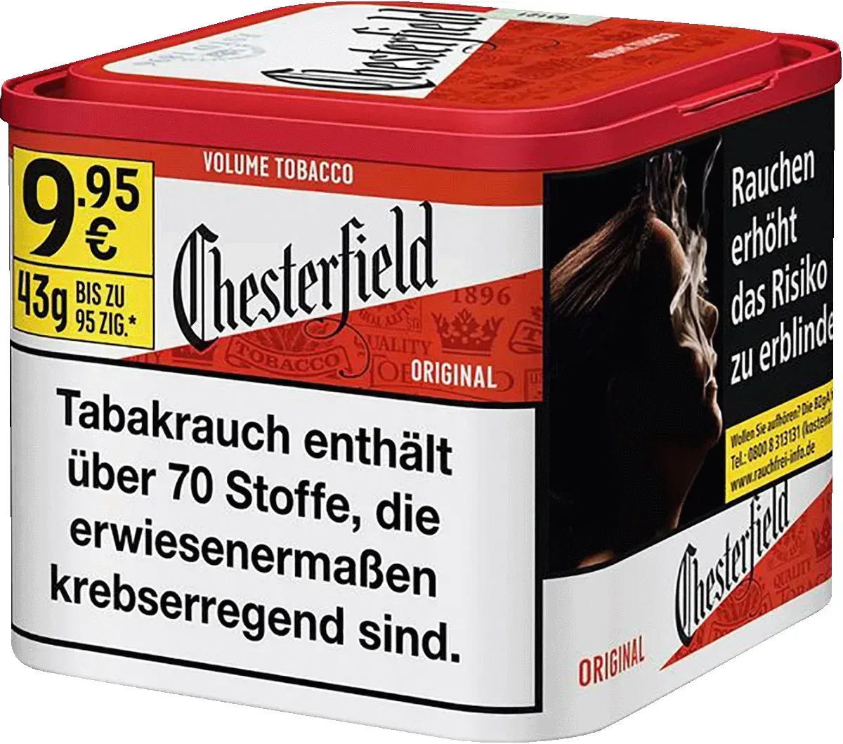 Chesterfield Volume Tobacco Red Dose