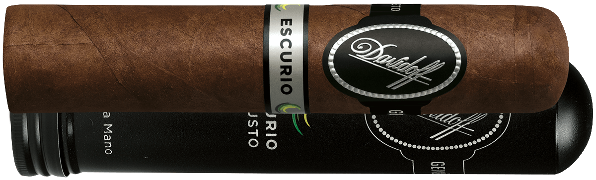 Davidoff Escurio Robusto Tubos - Zigarre mit Metalltubos