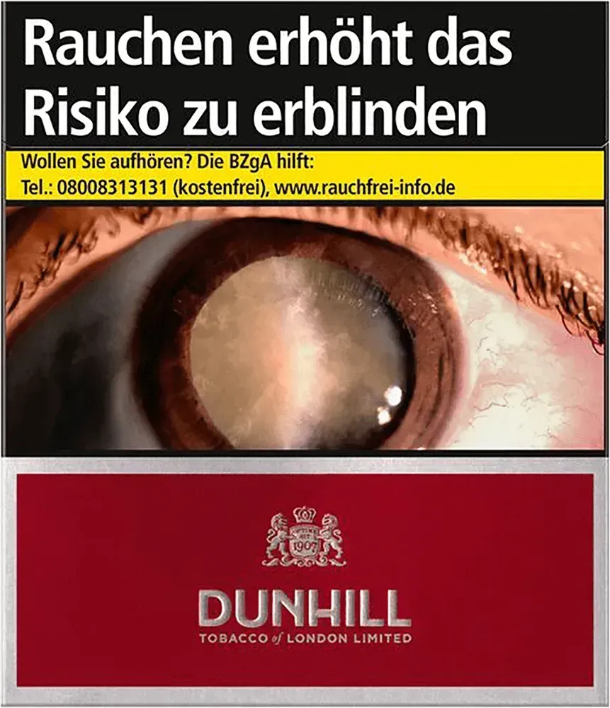 Dunhill International Red OP Vorderseite
