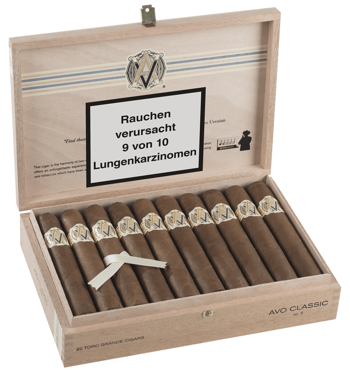AVO Classic No. 6 - Kiste vorne geöffnet