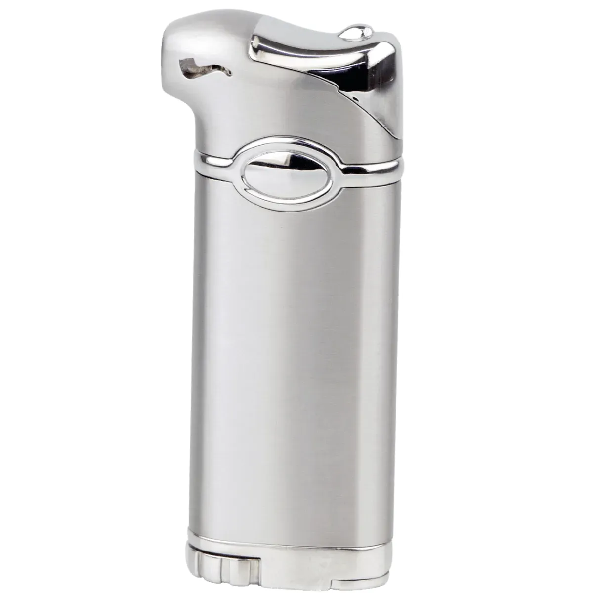 JC Pfeifen-Fzg 243893 chrom satin von vorne stehend