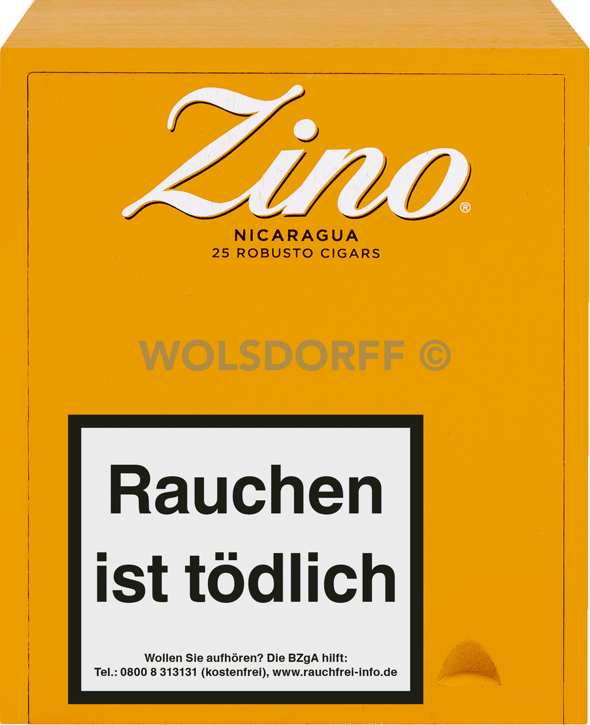 Zino Nicaragua Robusto - Kiste vorne geschlossen