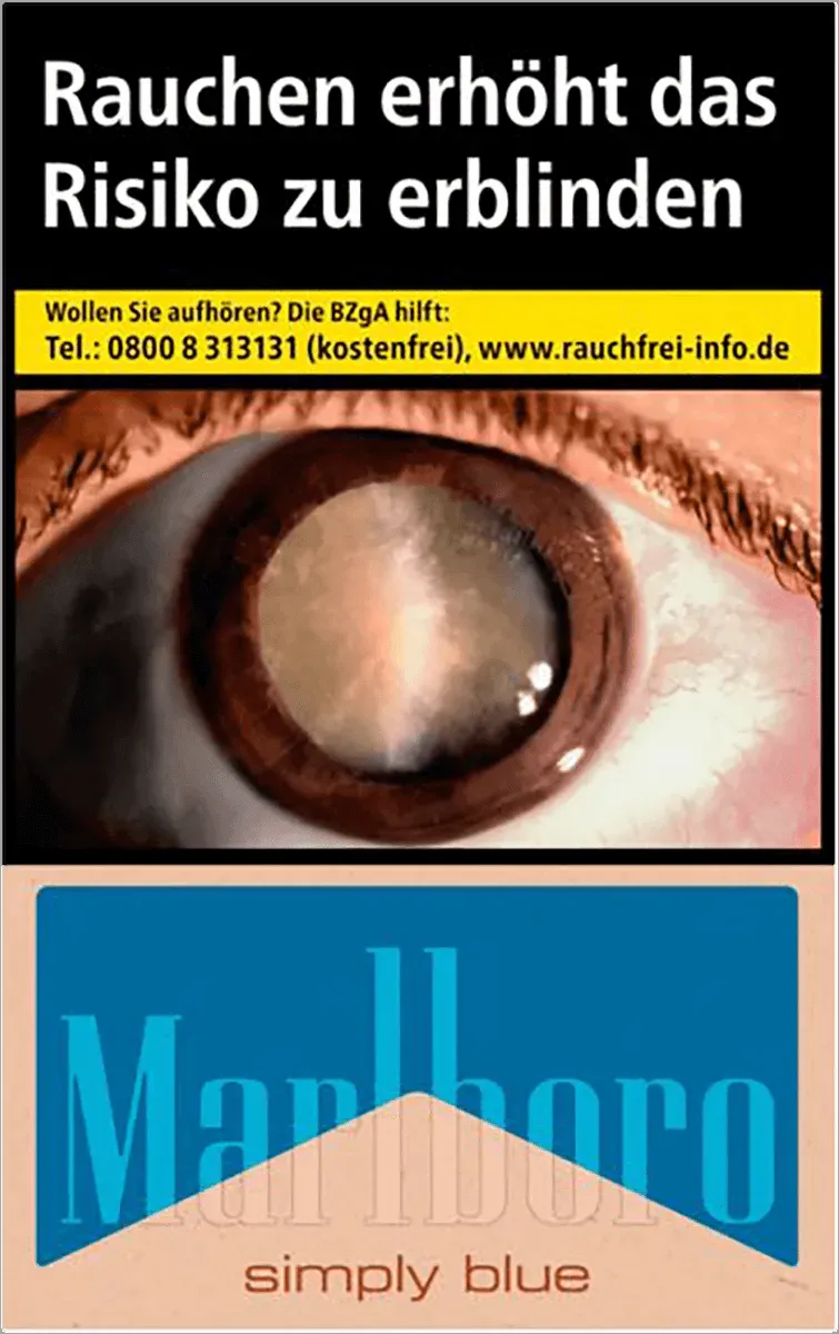 Marlboro Simply Blue OP Packung von vorne