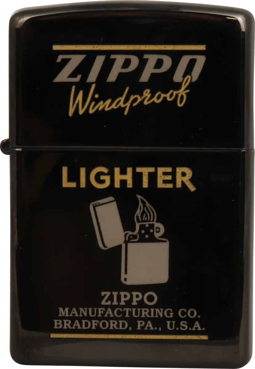 Zippo Ebony frontal