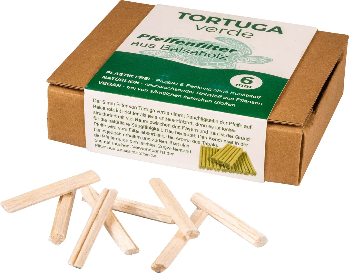 Tortuga Verde Karton mit Inhalt