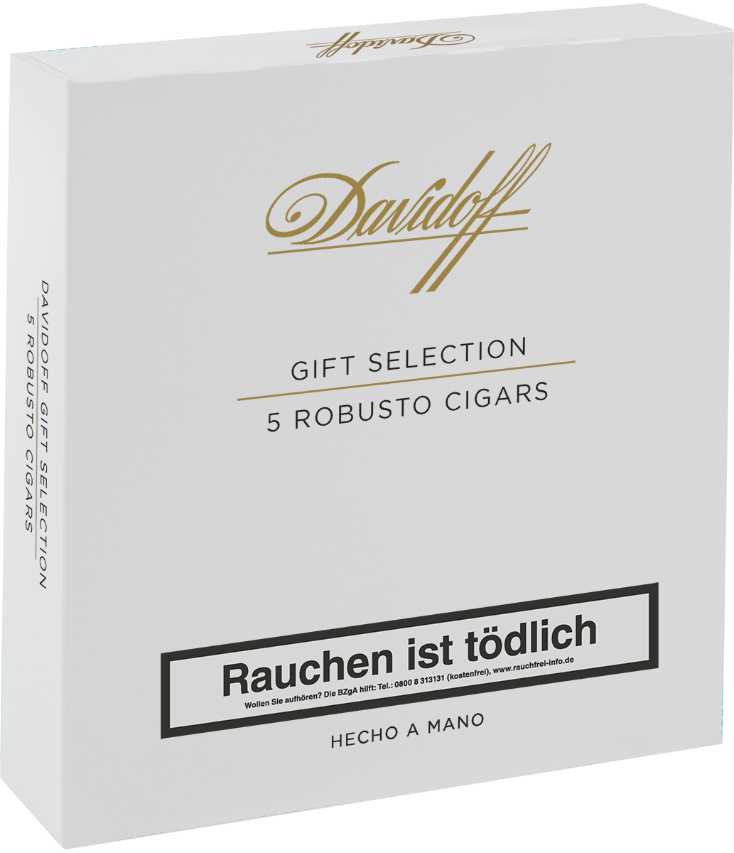 Davidoff Gift Selection Robusto - Kiste seitlich geschlossen