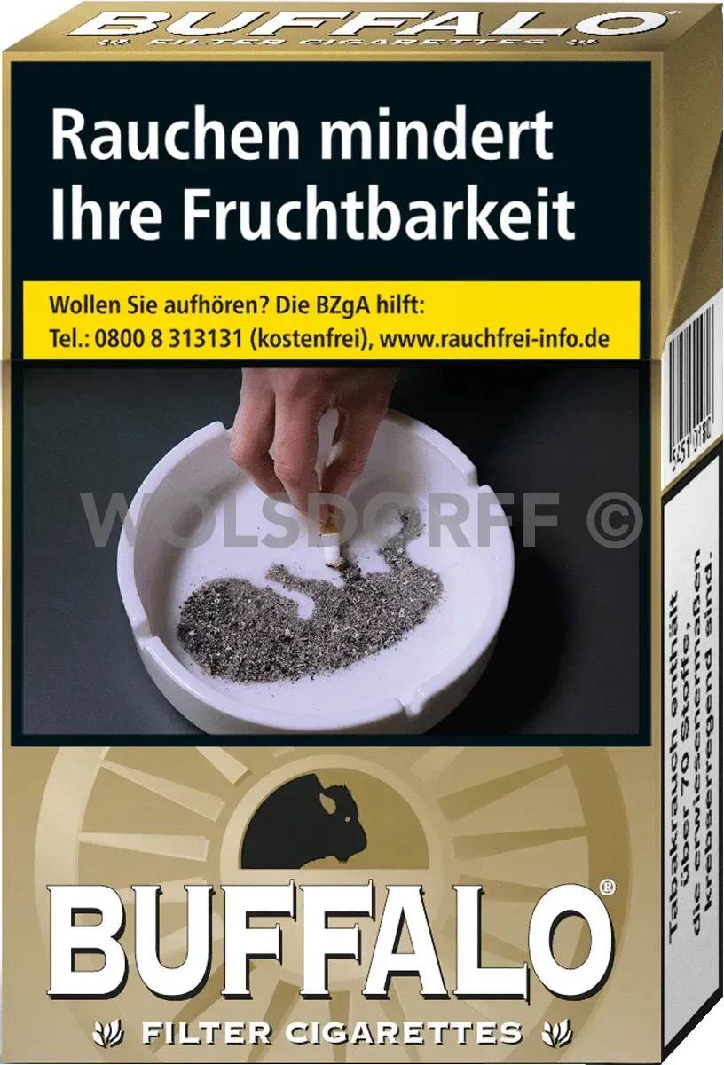 Buffalo Gold OP Packung von vorne