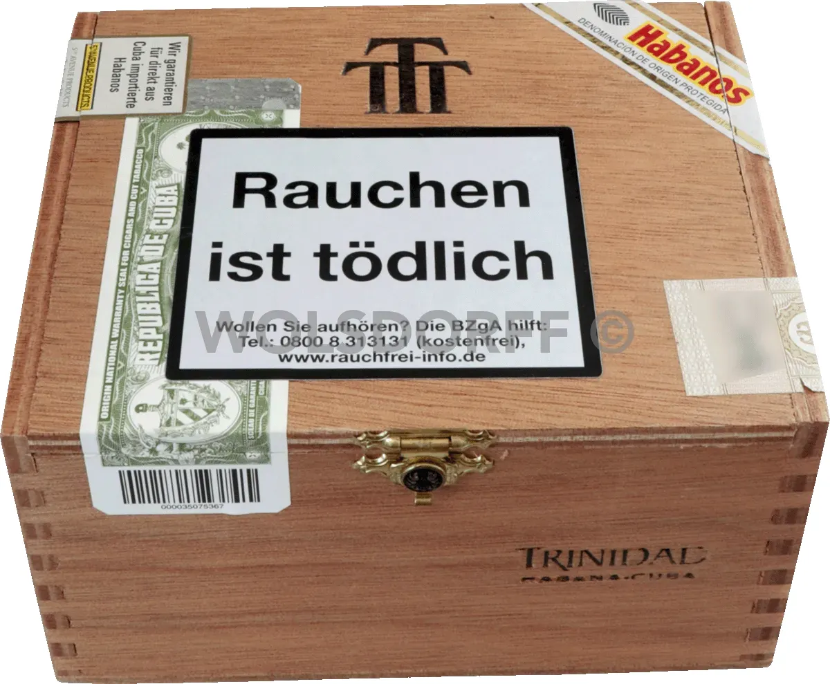 Trinidad Coloniales - Kiste vorne geschlossen