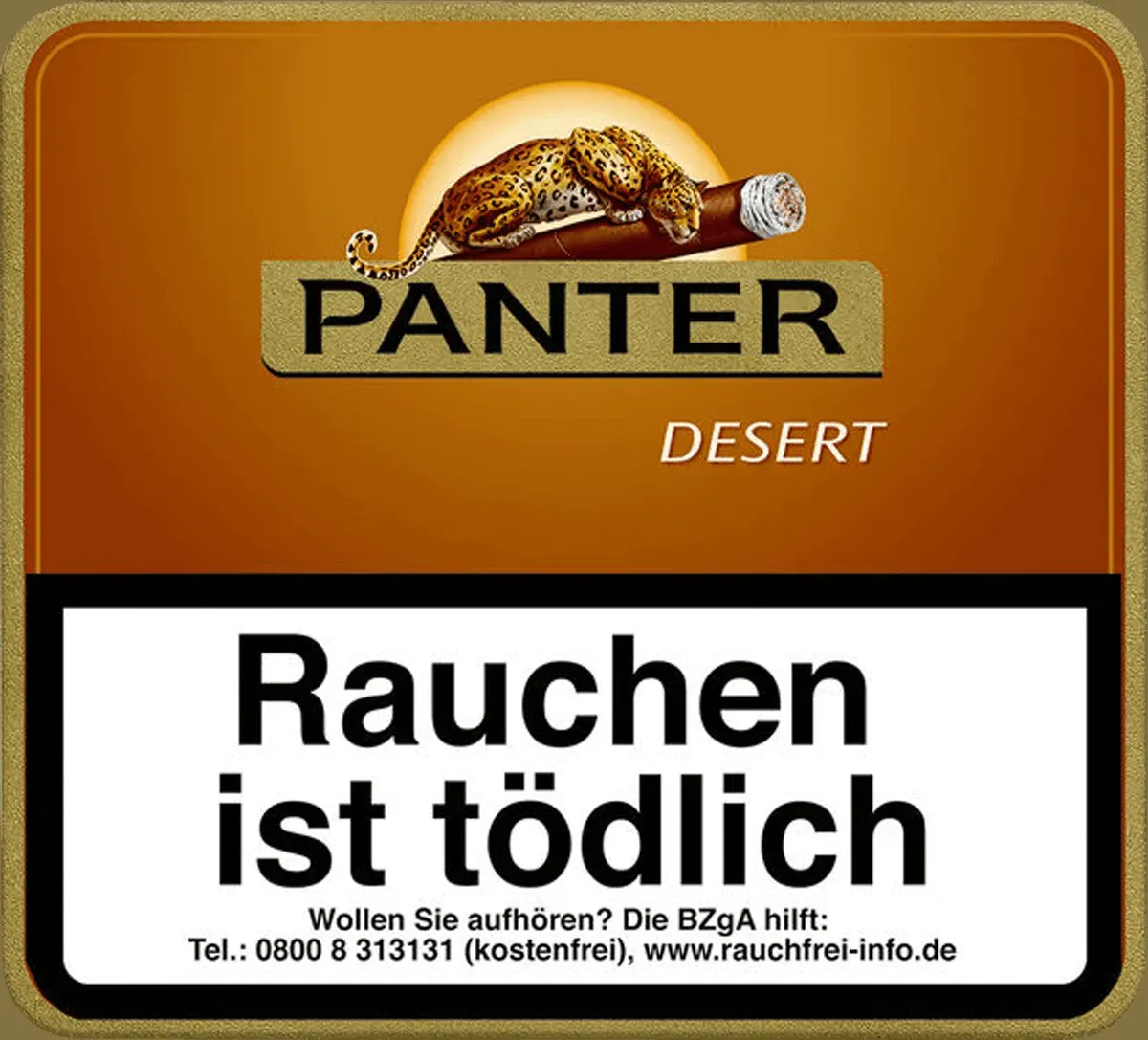 Panter Desert Schachtel Vorderseite