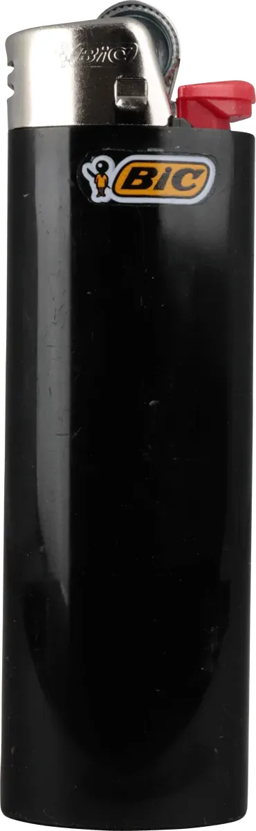Feuerzeuge von BIC Jahr 2026 Maxi frontal Ansicht Schwarz