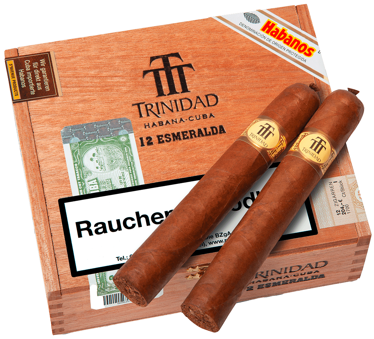 Trinidad Esmeralda - Kiste mit Zigarren