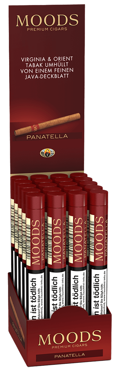 Dannemann MOODS Panatella - Zigarren in Metalltubos