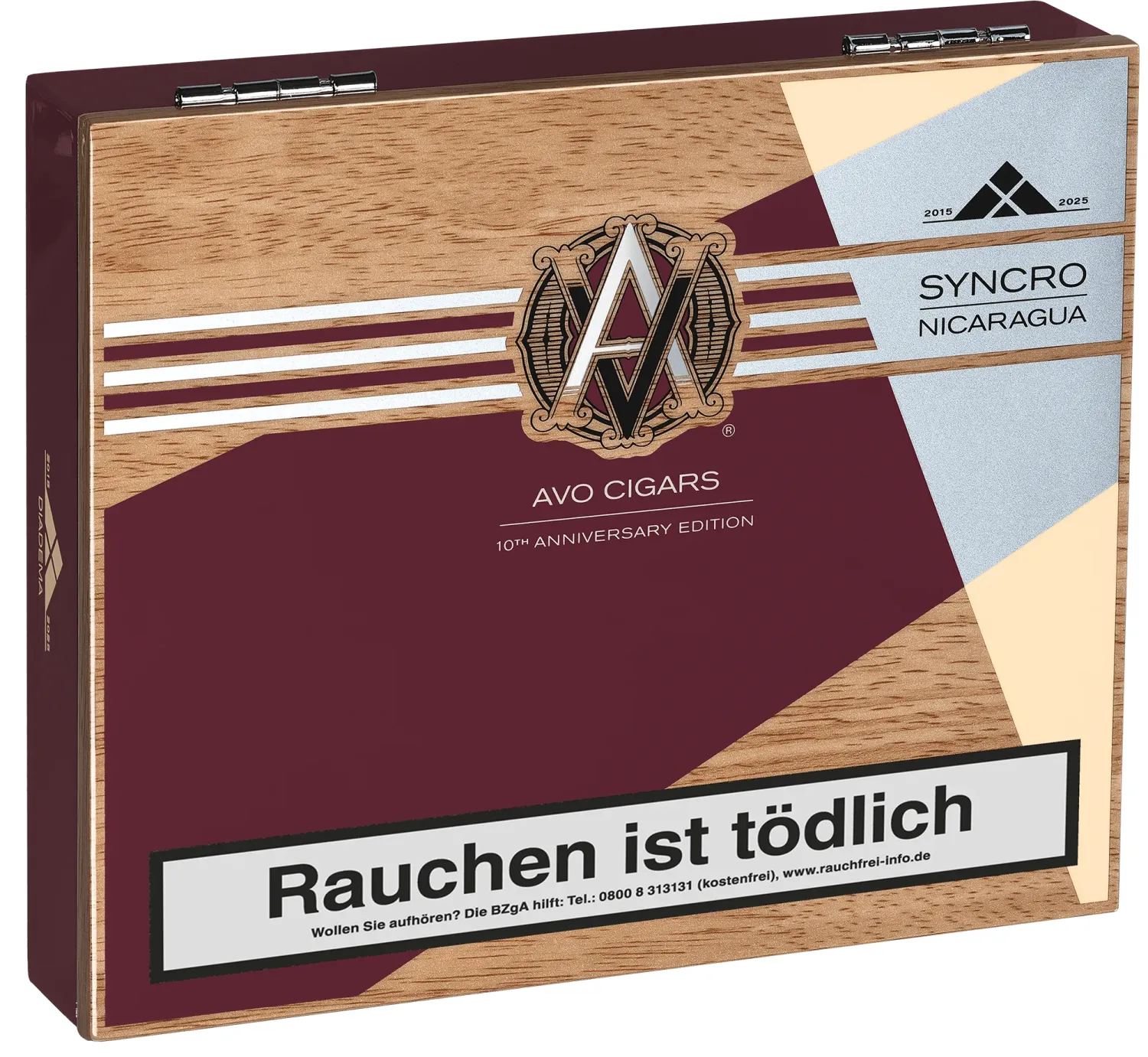Avo 10th Aniversario Synchro Kiste stehend geschlossen
