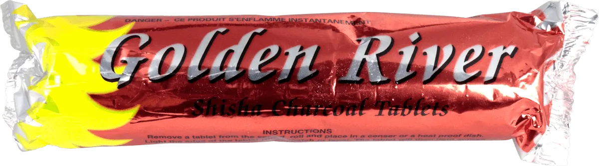 Golden River Wasserpfeifenkohle einzel
