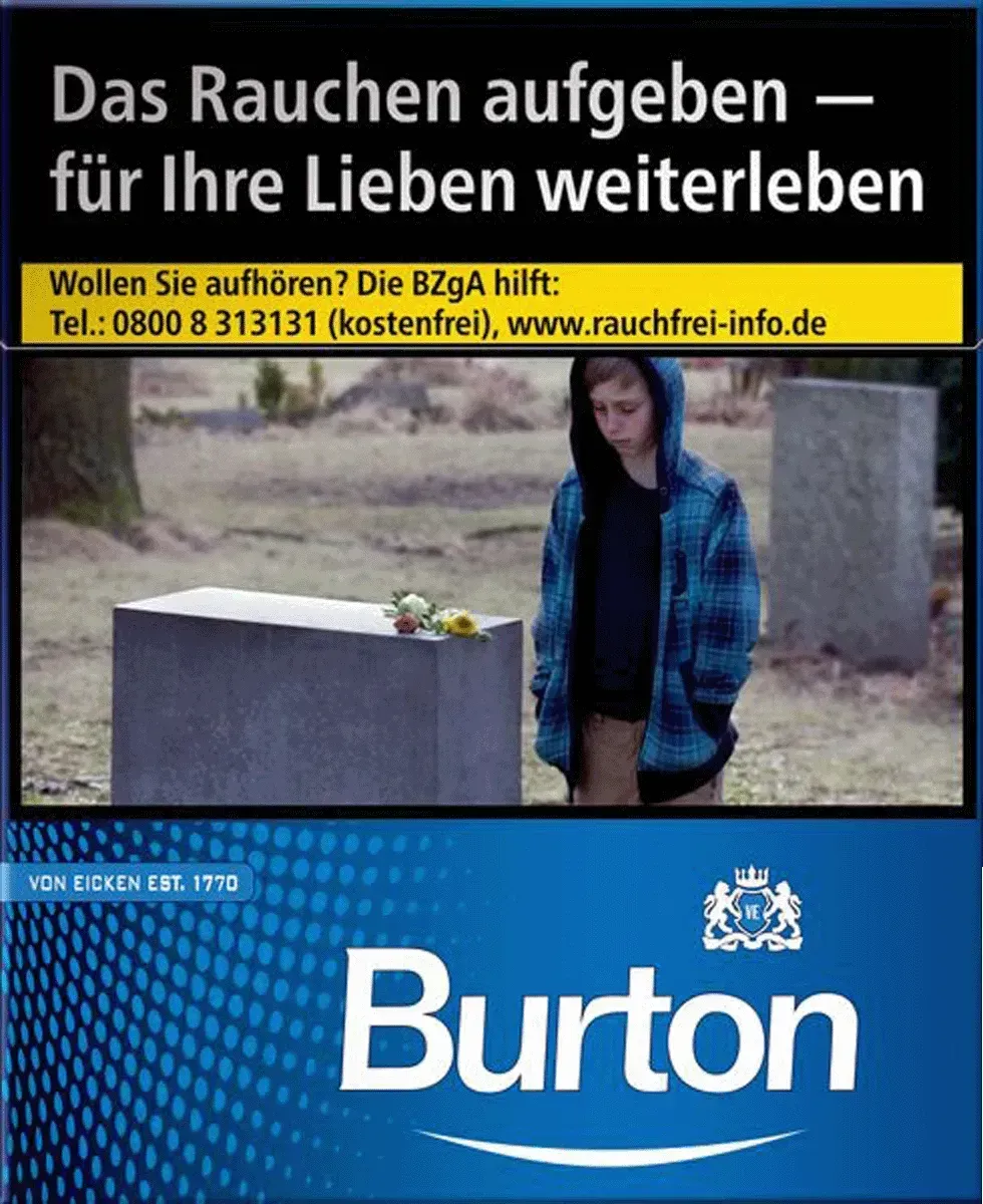 Burton Blue XXXL Packung von vorne