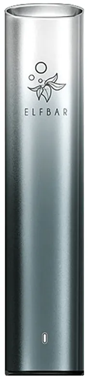 Elfbar Mate500 Akkuträger Black Grey stehend von vorne