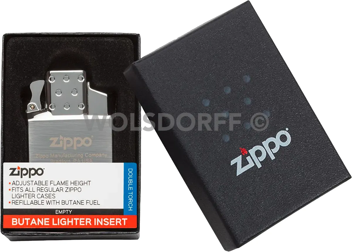 Zippo jet Einsatz Double Flame Umverpackung
