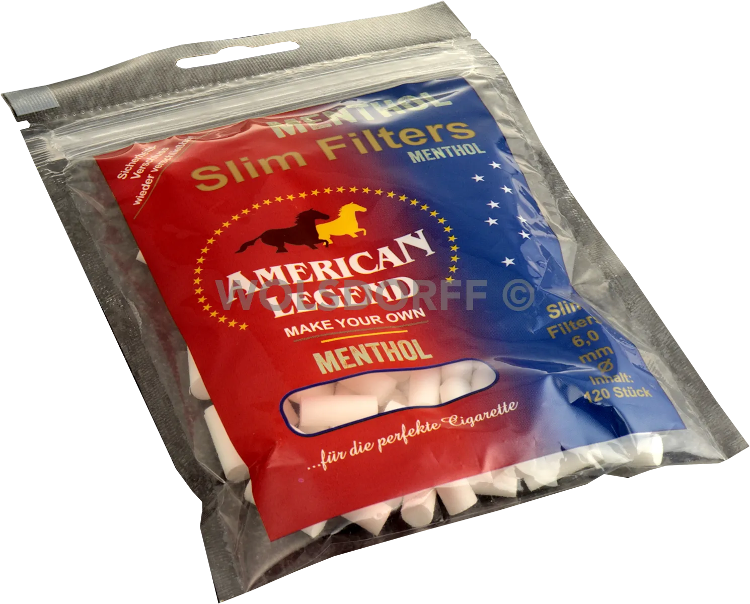 American Legend Slim FIlter Menthol EInzelpackung