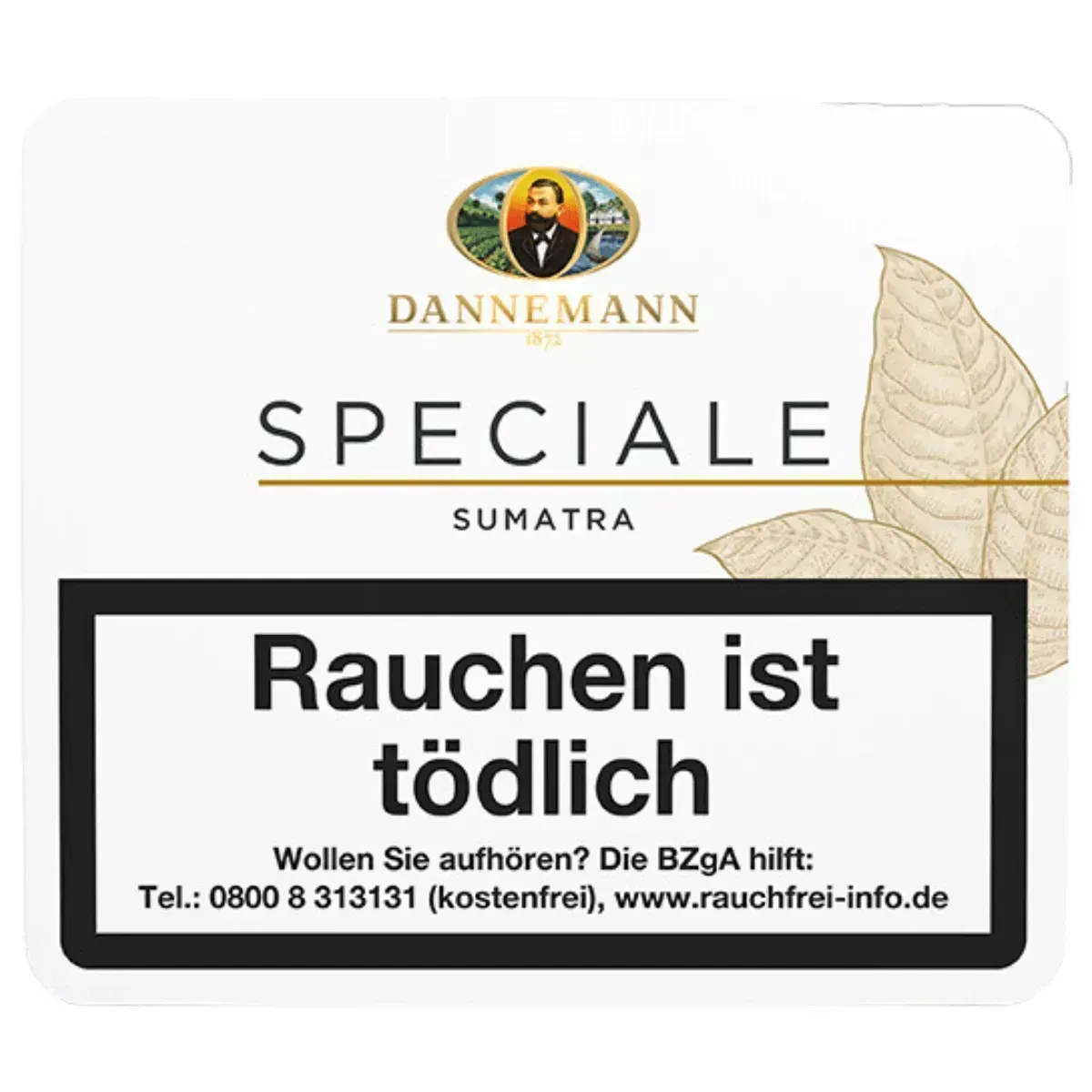 Dannemann Speciale Sumatra Schachtel Vorderseite