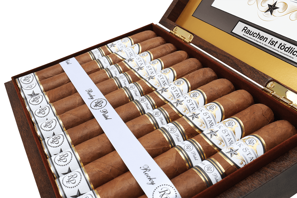 Rocky Patel Dark Star Toro - Kiste seitlich geöffnet