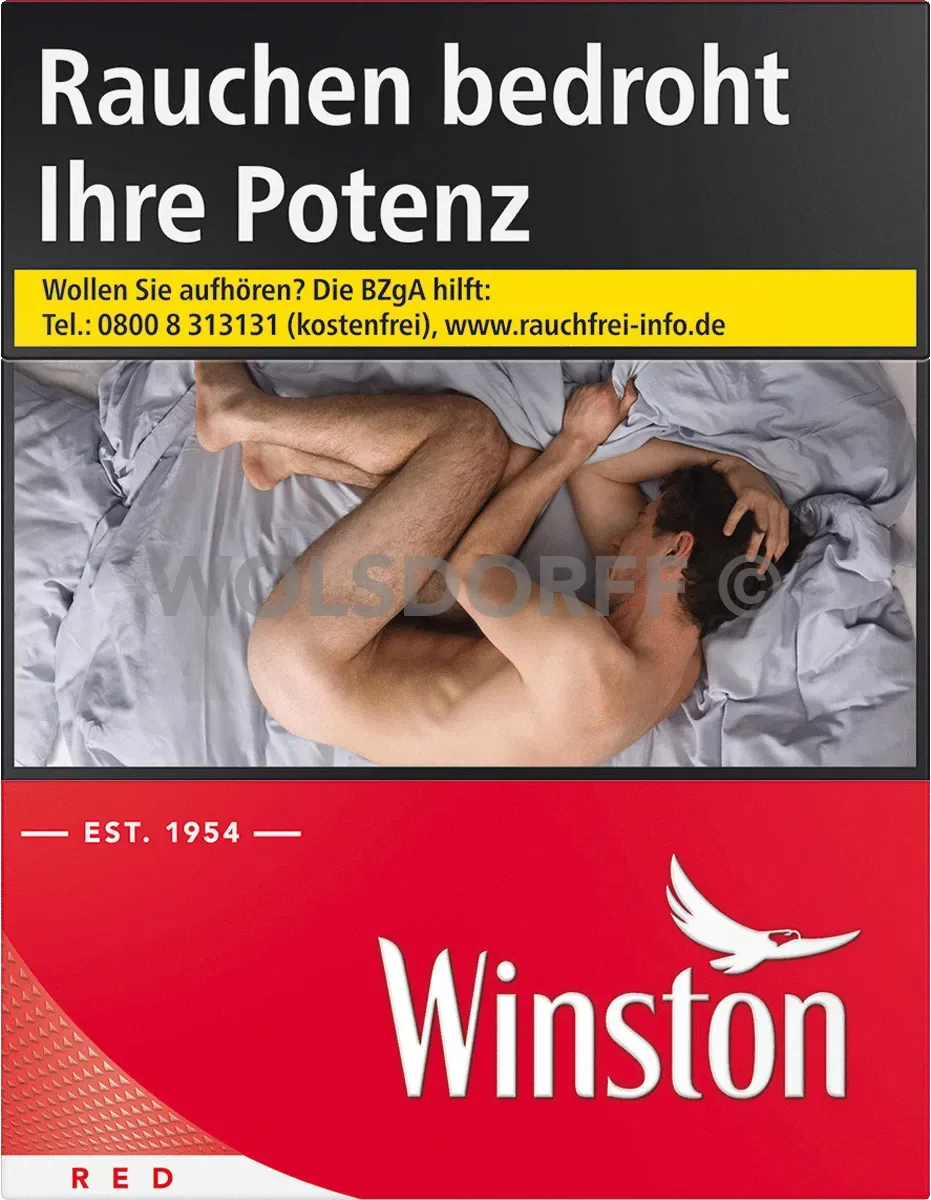 Winston Red BP XXL Packung von vorne