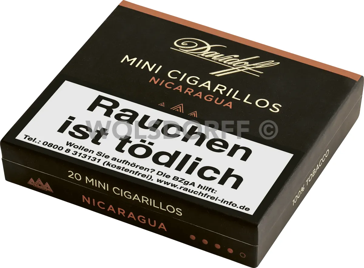 Davidoff Mini Cigarillos geschlossen Seite