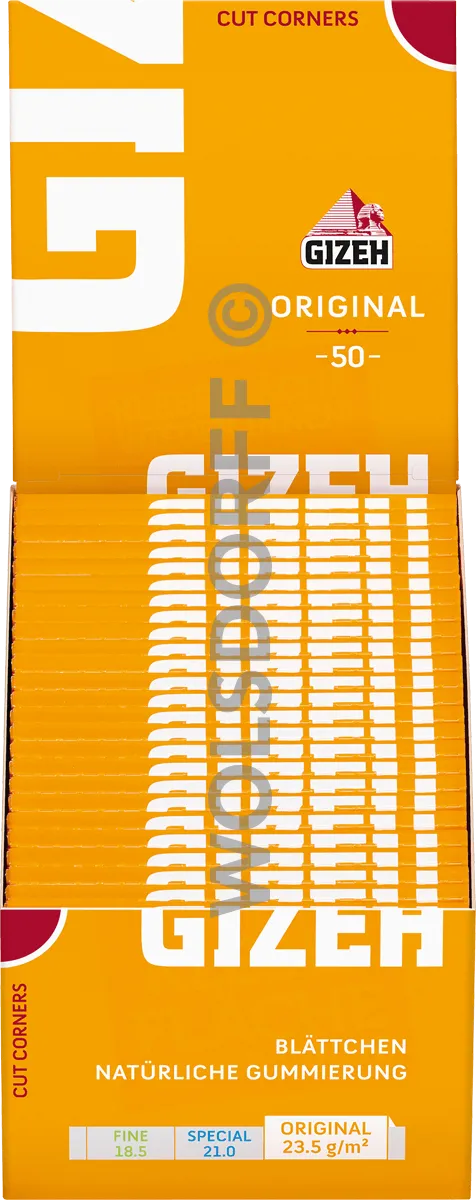 Gizeh Papier Verkaufseinheit