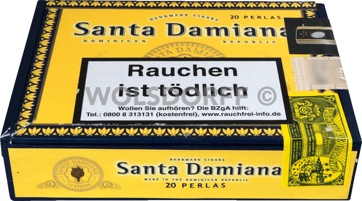Santa Damiana Classic Perlas - Kiste vorne geschlossen