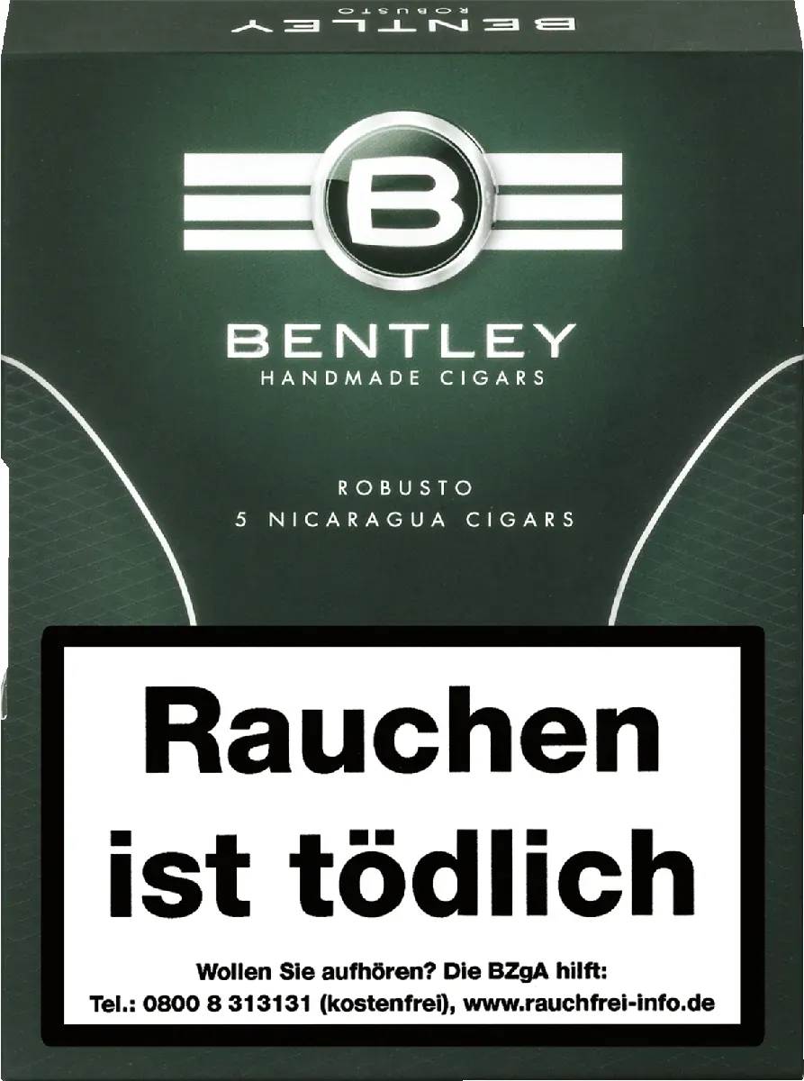 Bentley Robusto Schachtel Vorderseite