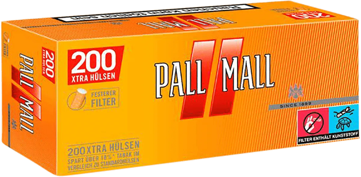 Pall Mall Allround Filterhülsen Einzelverpackung
