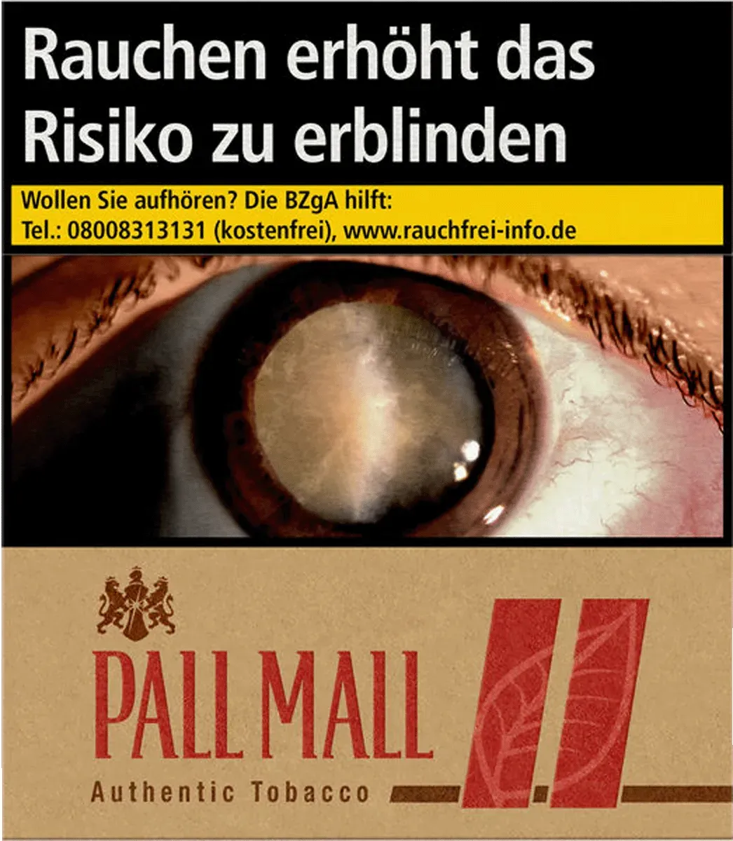 Pall Mall Authentic Red Super Packung von vorne