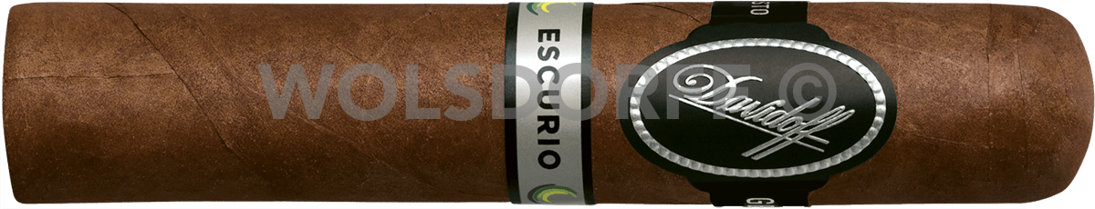 Davidoff Escurio Robusto Tubos - Zigarre waagerecht