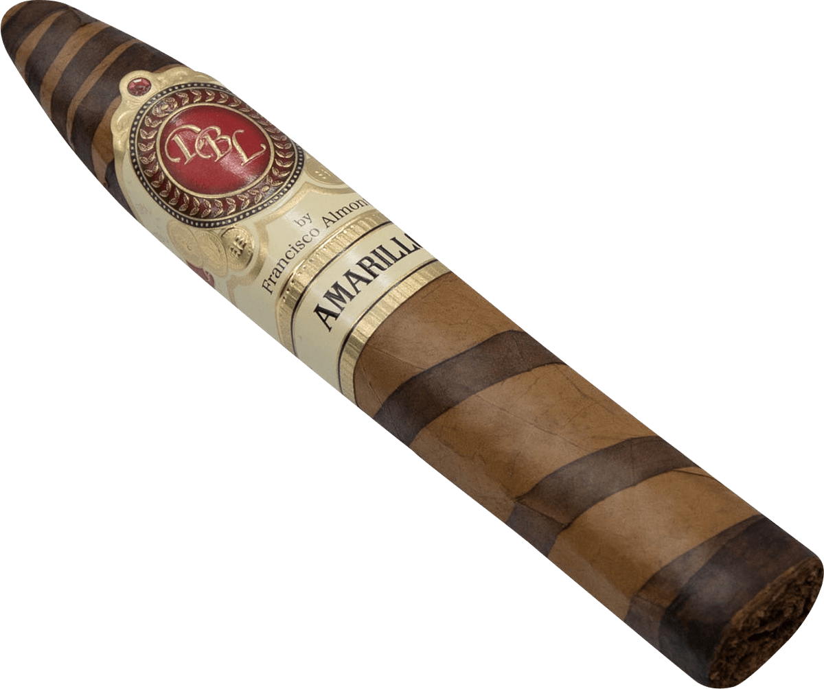 DBL Amarillo Fancy Belicoso - Zigarre seitlich