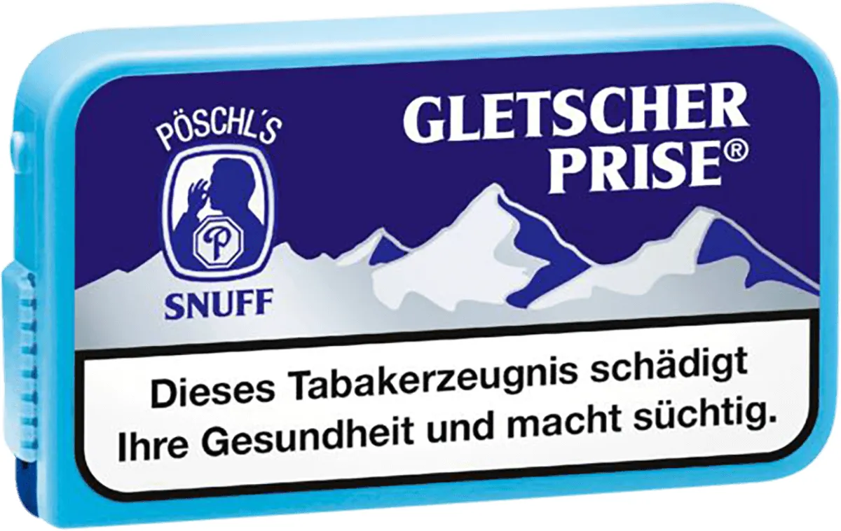 Gletscherprise Snuff Nachfueller stehend