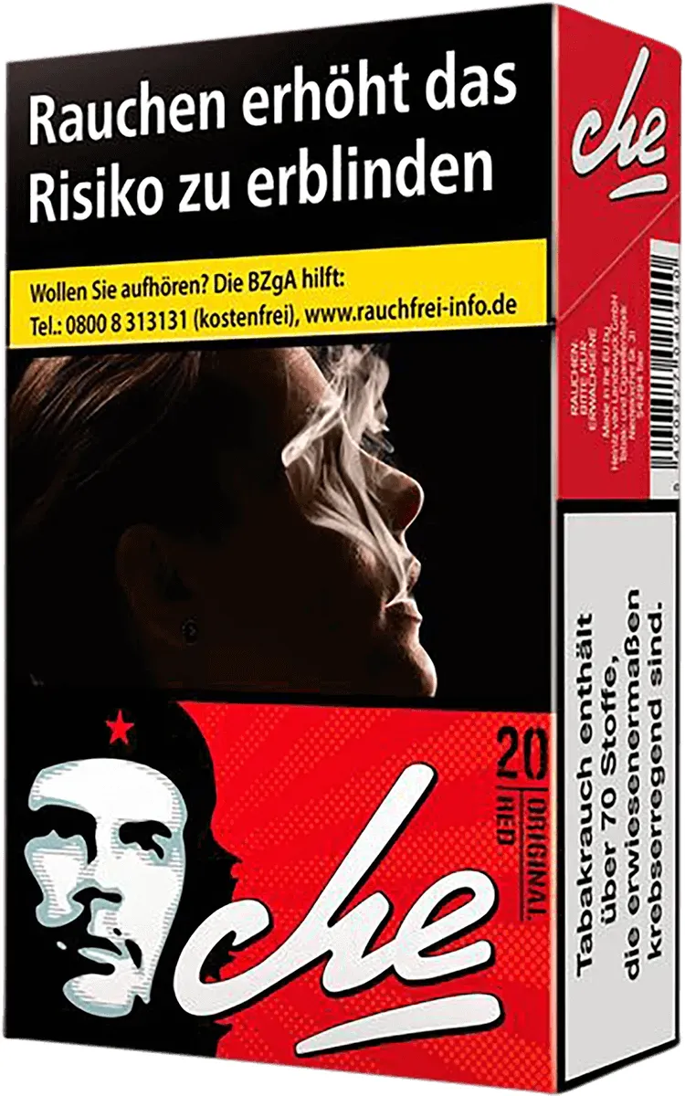 Che Cigarettes OP Vorderseite von rechts