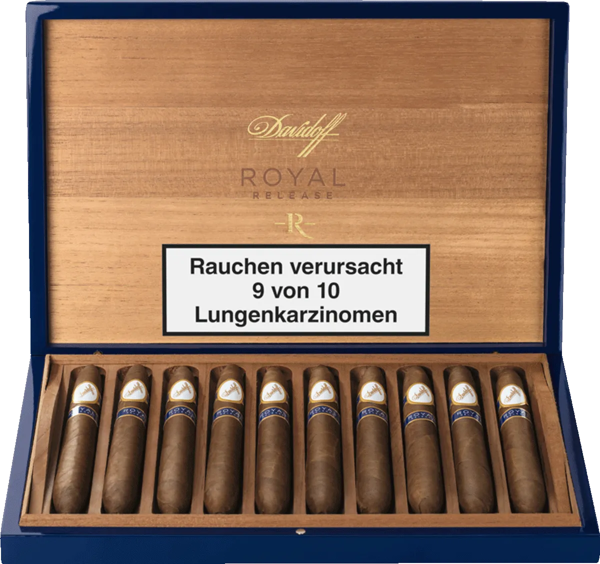 Davidoff Royal Release Salomones Box offen