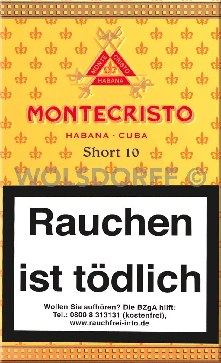 Montecristo Shorts Vorderseite