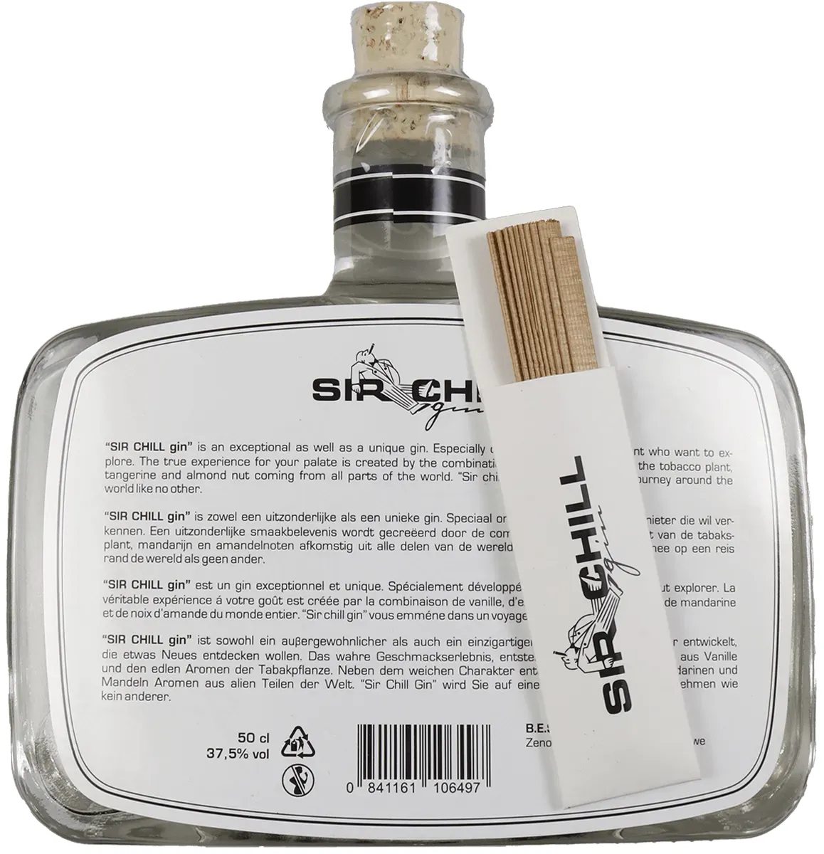 Sir Chill Gin Classic Rueckseite