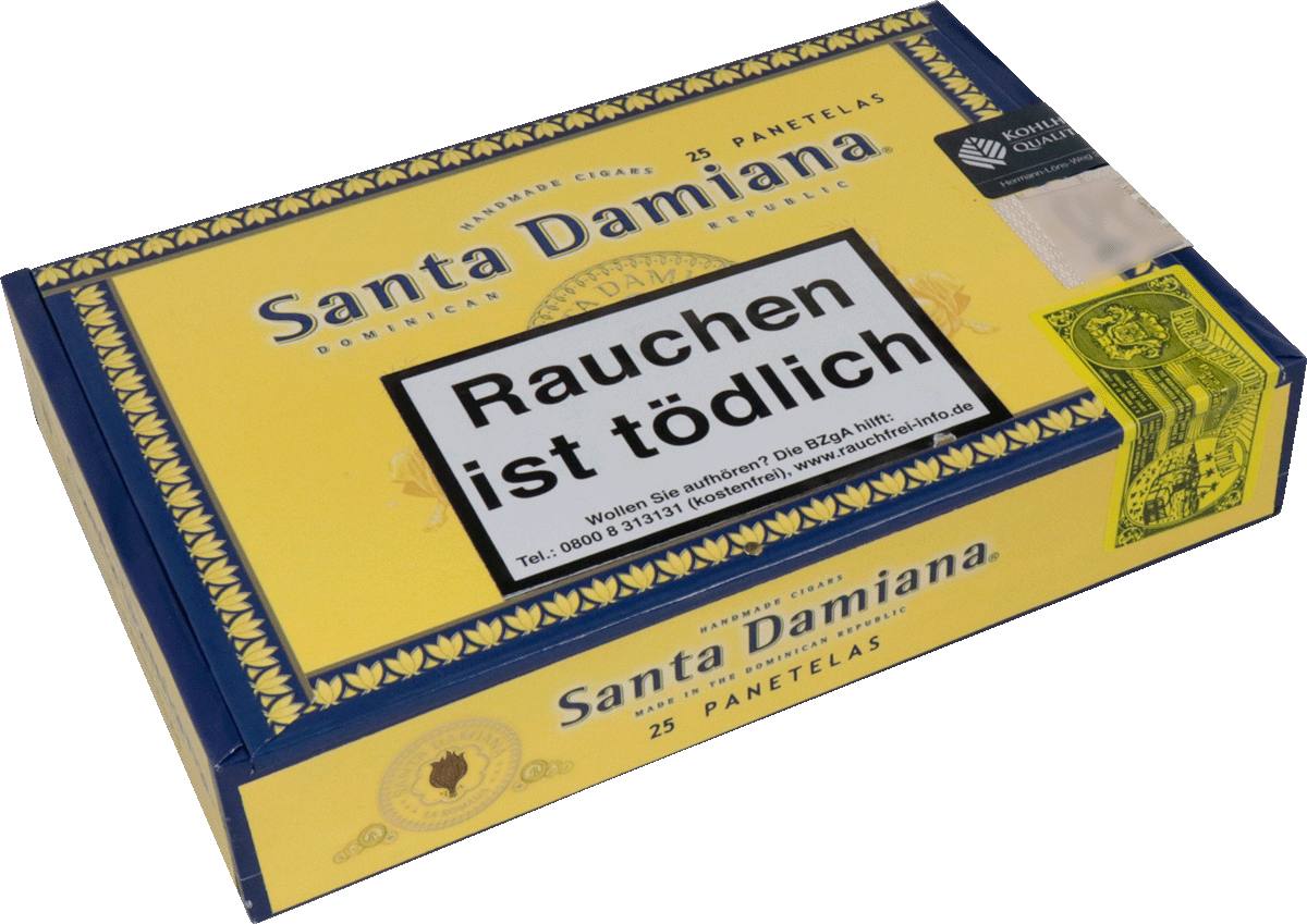 Santa Damiana Classic Panatela - Kiste seitlich geschlossen
