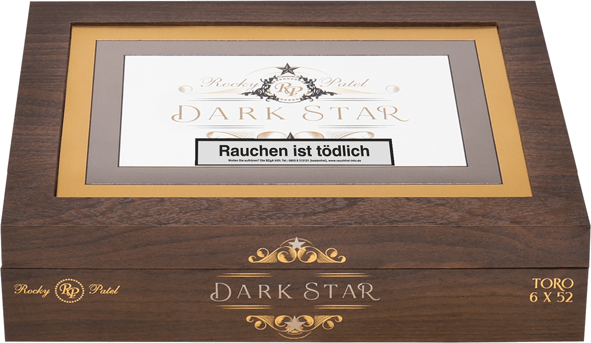 Rocky Patel Dark Star Toro - Kiste vorne geschlossen