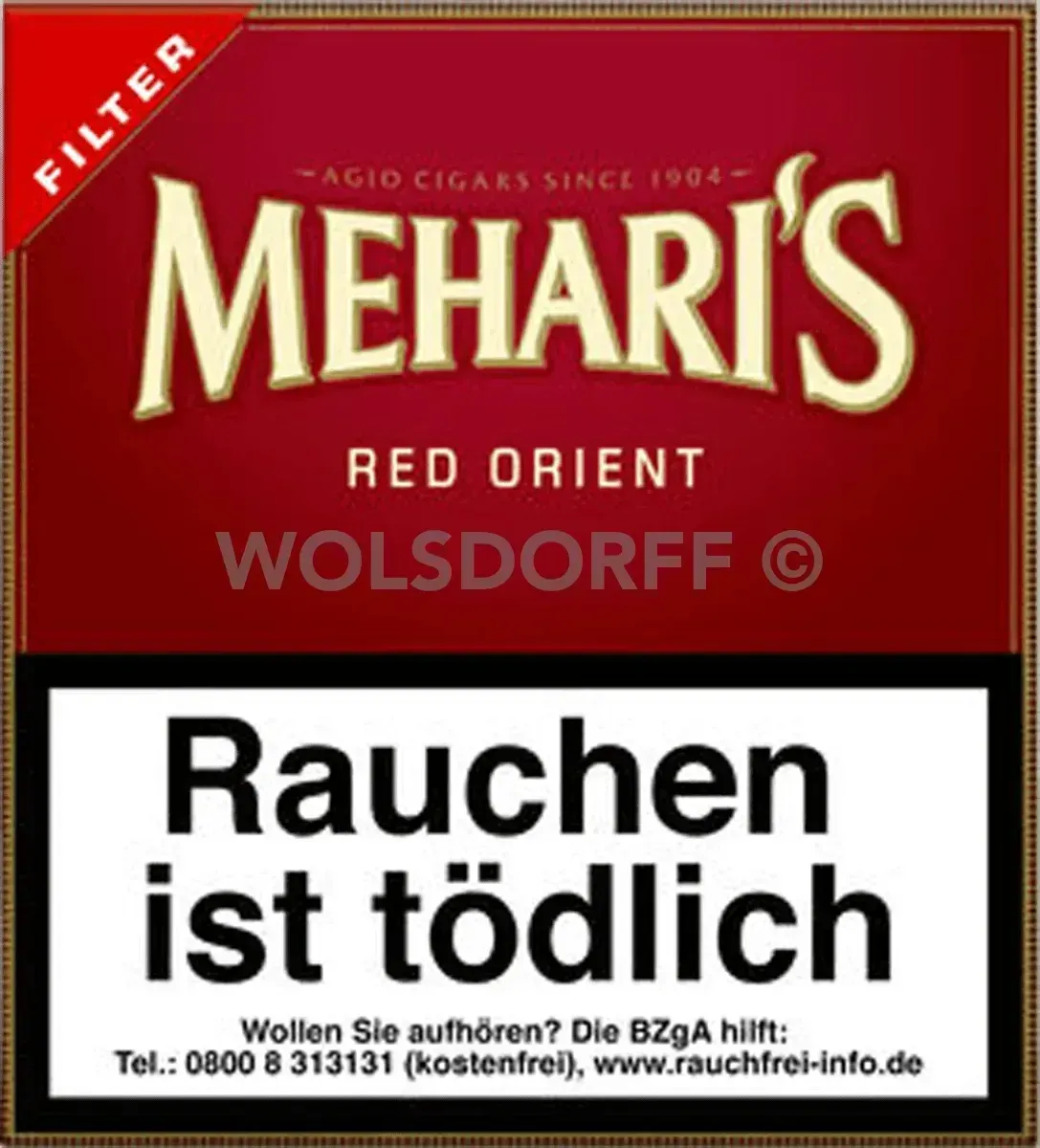 Agio Mehari´s Red Orient Filter 20´S
